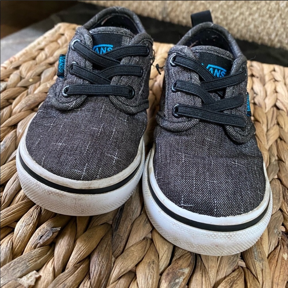 Vans Atwood Slip-On’s Gray/Black/Blue